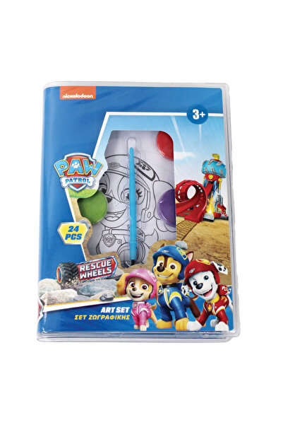 PAW PATROL Μίνι σετ ζωγραφικής Paw Patrol Rescue Wheels