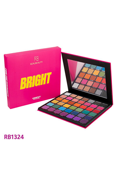 real beauty لوحة ظلال عيون براقة 42 لون – لمسات فنية من ريل بيوتي