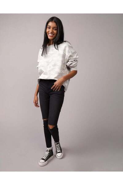 AMERICAN EAGLE سويت شيرت AE كبير الحجم