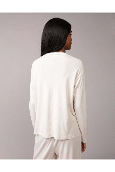 AMERICAN EAGLE AE Plush Long-Sleeve T-Shirt