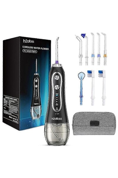 OEM Irigator oral H2Ofloss HF-6 — 5 duze, rezervor de 300 ml, rezistent la apă IPX7, 2500 mAh
