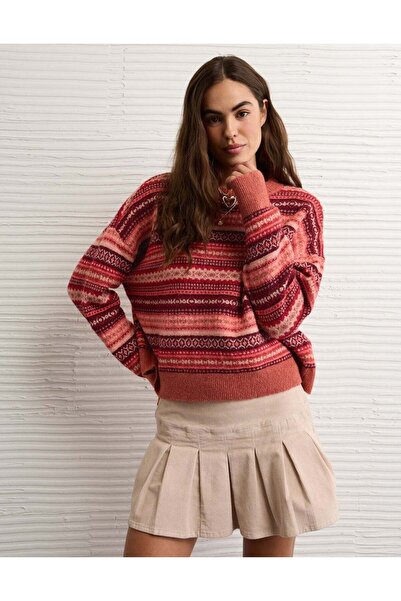 AMERICAN EAGLE AE Whoa So Soft Mock Neck Sweater