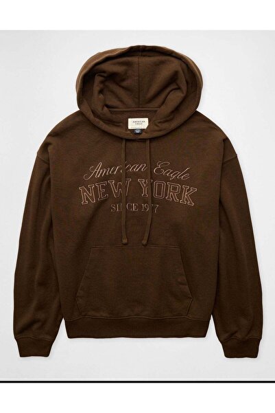 AMERICAN EAGLE هودي من الصوف من AE