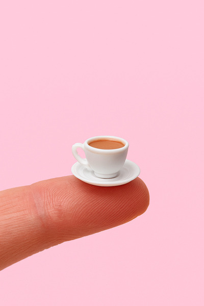 CharmFancy 1'Li Mini Kahve Fincanı – Bebek Evi Mini Minyatür Aksesuar ve Dior...