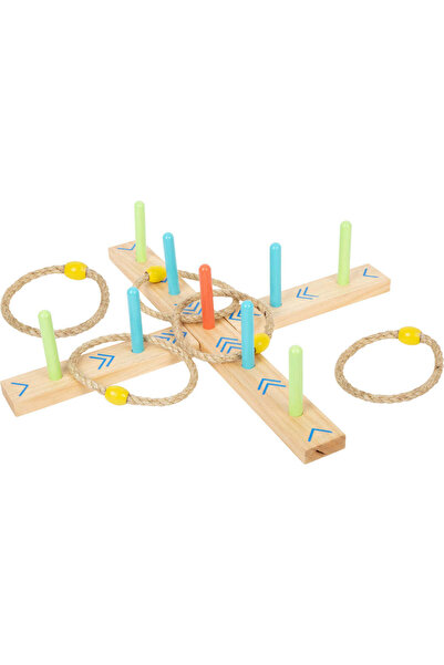 Small Foot Ring Toss Game - outdoor games for children -