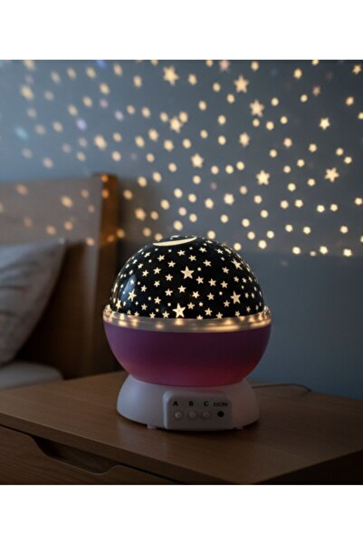 GÜÇLÜ Yıldızlı gece lambası