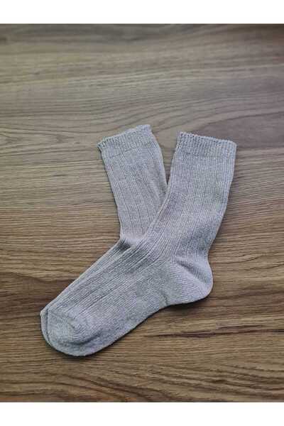 moda mivana Kışlık Terletmez Kadife Doku Uyku-Hamile Bot Çorap'ı