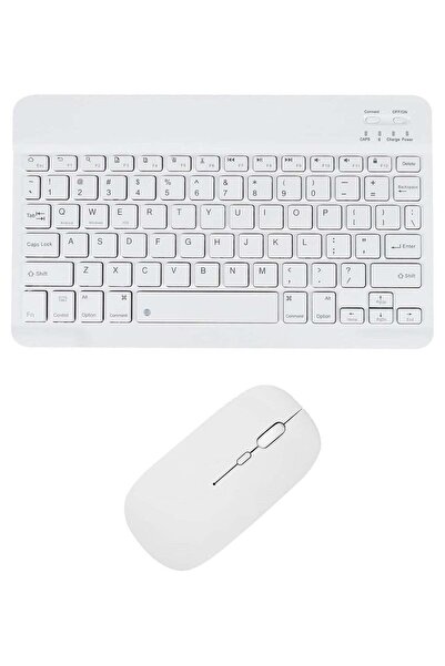 Shopit Universal Wireless Bluetooth Keyboard and Mouse Combo White