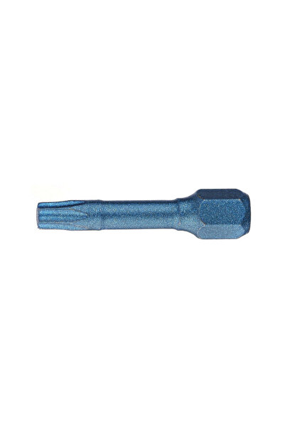 ABUSH MOTOR Hex bit 1/4'' of IMPACT BLUE SHOCK DIN/ISO 1173 Form E 6.3 - TORX...