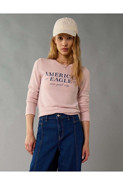 AMERICAN EAGLE تي شيرت AE Everyday Luxe