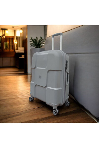ALBATROS ORTA BOY KIRILMAZ POLİPROPİLEN VALİZ-BAVUL