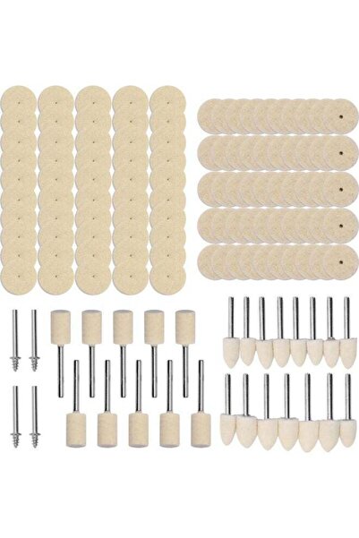 Generic 129-Piece Abrasive Polishing Tools White
