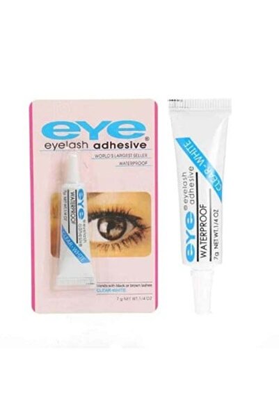 Ai غراء لاصق للرموش الصناعية، أبيض شفاف