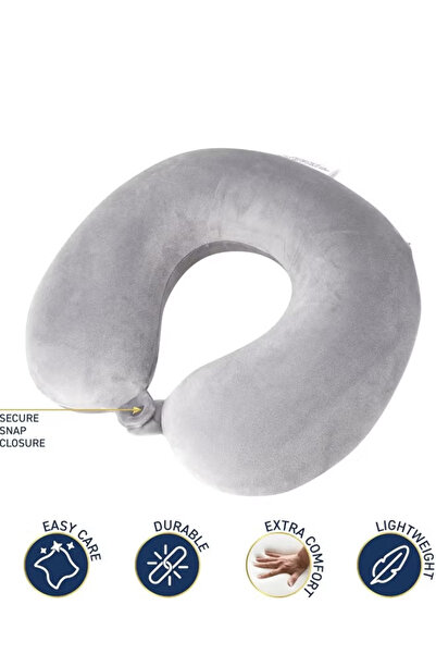 Generic Travel neck pillow filled with U-shaped memory foam, suitable for sleep and neck support