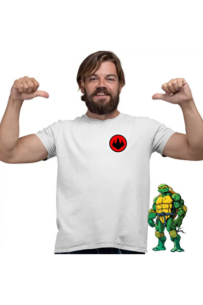 OEM Teenage Mutant Ninja Turtles Foot Clan Logo Men's T-Shirt