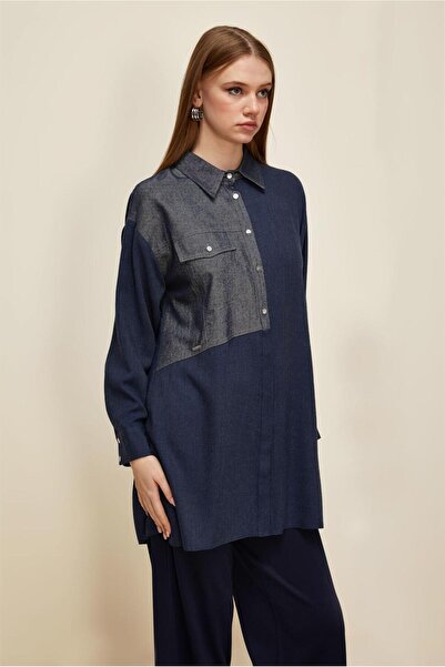 Alvina Shirt Collar Tunic 46035