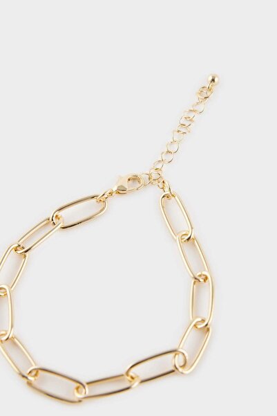 DeFacto Women's 2-Piece Gold Bracelet Bracelet G1259Axns