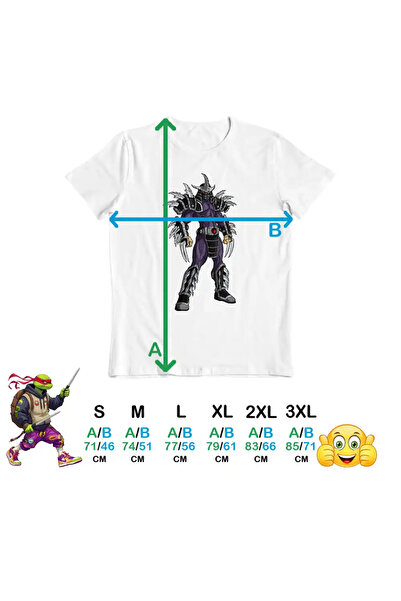 OEM Men's T-Shirt Teenage Mutant Ninja Turtles Shredder Armor