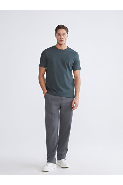 LC Waikiki Ανδρικό αθλητικό παντελόνι Anthracite Standard Fit