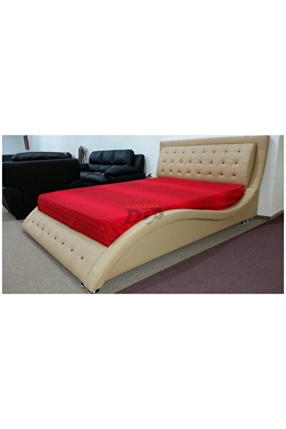 mobila Dylan Austin leather bedroom bed