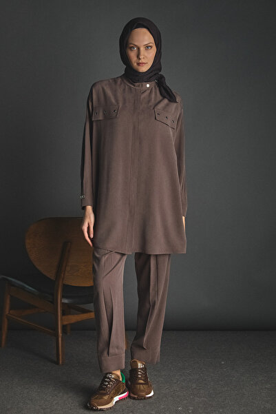 Setrms Süs Cep Kapaklı İkili Takım