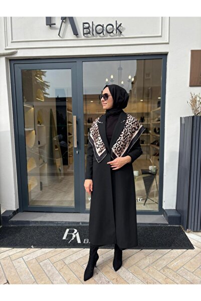 QOOQ STORE 26Fw616 Long Women's Jacket Black