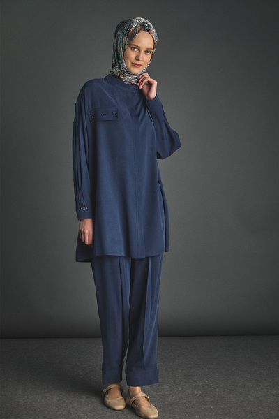 Setrms Süs Cep Kapaklı İkili Takım