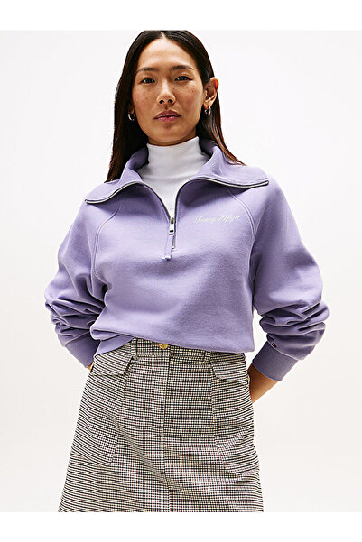 Tommy Hilfiger Interlock Knit Fleece Half-Zip Jumper