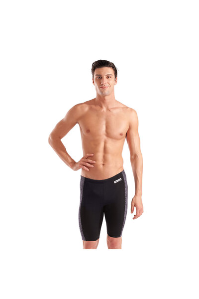 ARENA Snakeskin Swim Jammer Costum de baie negru pentru bărbați 010161500