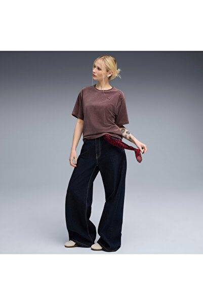 Puma Essentials Elevated Women's Purple T-Shirt (688106-88)