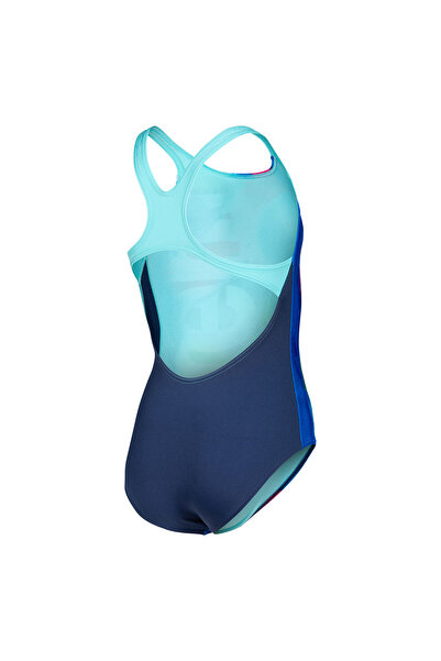 ARENA Spray Paint Swim Pro Back Children's Navy Blue Swimsuit 010286740