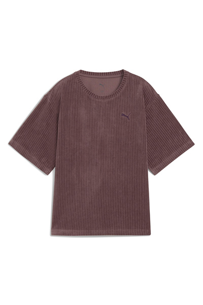 Puma Essentials Elevated Women's Purple T-Shirt (688106-88)