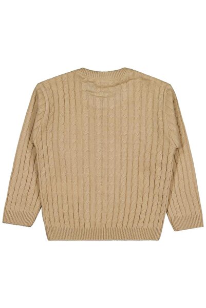 Pierre Cardin Crew Neck 2-5 Years Old Sweater - Beige 4-5 Years Old