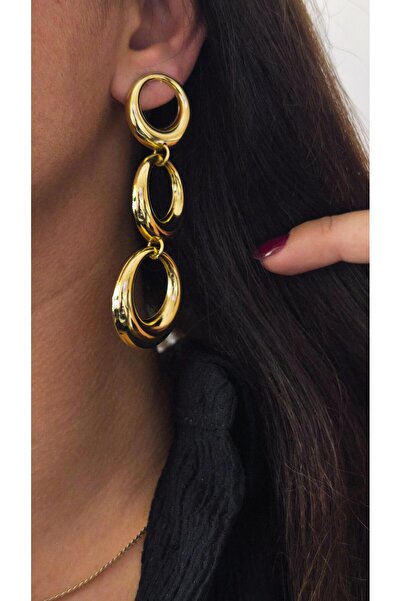 VOBEEYKU Special Series Triple Ring Model Earrings