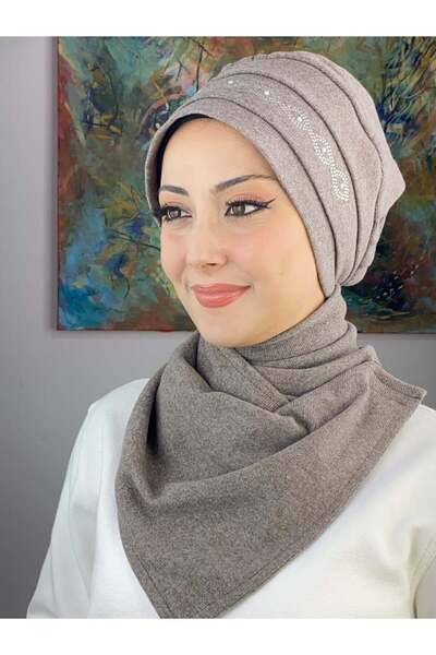 BUTİKAMBAR ARPA İNCİ YILAN DESENLİ BERE