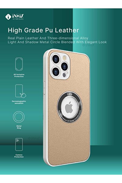 ineix Protection Case Cover With Visible Logo Lense For Apple iPhone 12 Pro
