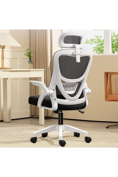 MINOMAC Office Chair Ergonomic Desk Chair with Adjustable Lumbar Support Mesh Computer Chair