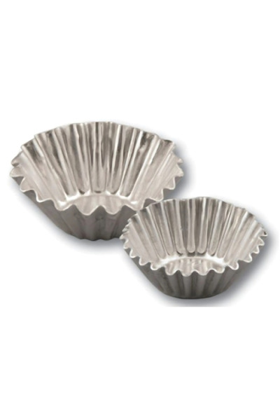 dinckitchen Tartolet ve Petifür Kalıbı Tırtıllı no1 10lu Set pno1 Çap 4 cm H1,5p