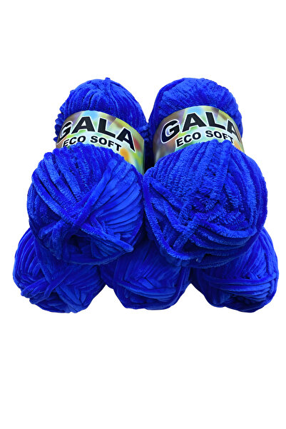 Gala مجموعة خيوط الحياكة المخملية الناعمة البيئية مكونة من 5 قطع 500 جرام