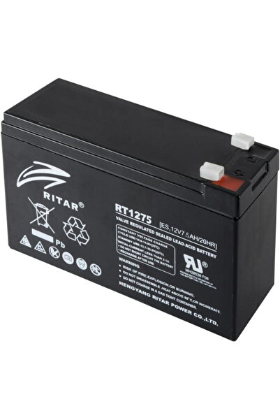 KlaussTech Baterie cu plumb, 12 V / 7,5 Ah, carcasă închisă, dimensiuni 151 x...