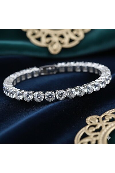 KEVSA Jewelry Brățară tenis din oțel inoxidabil 4mm - BF1158