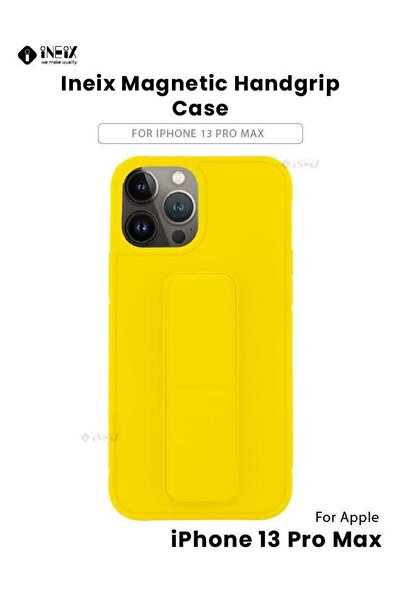ineix حزام معصم مغناطيسي 3 في 1 مع حامل وغطاء جراب لهاتف Apple iPhone 13 Pro Max