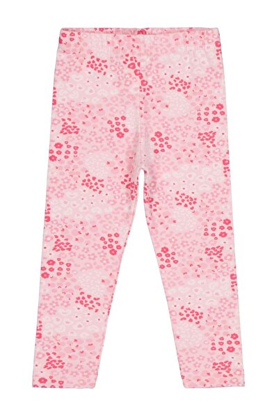 Civil Girls ليوبارد مطبوع سروال ضيق للأطفال من عمر 2-5 سنوات - وردي 3-4 سنوات