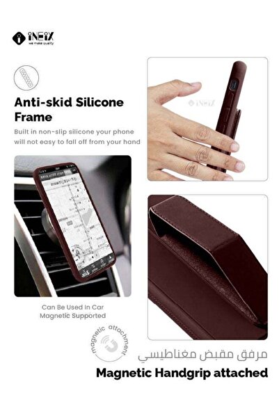 ineix 3 in 1 Magnetic Hand Grip Holder Case For Samsung Galaxy A42 5G