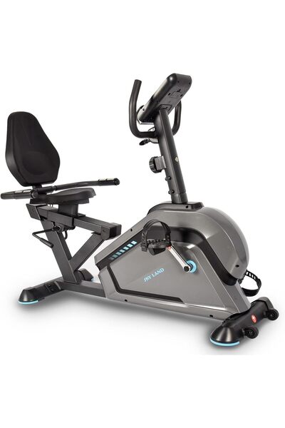 SKY LAND Recumbent Exercise Bike EM-1564, 8-Level Magnetic Resistance, App & Adjustable Seat