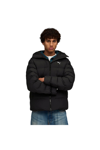 Puma Mono Hooded Erkek Siyah Günlük Stil Mont 68836701