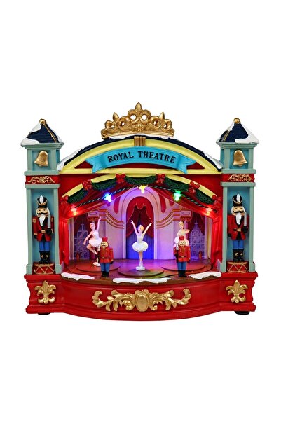 HOFF Decorațiune de Crăciun Hoff, 5 LED-uri, lumină multicoloră, H 22,3 cm, a...