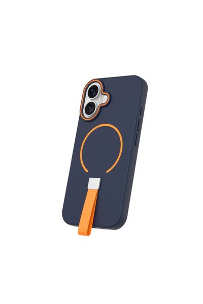 Gtech Ultrathin Simple Magsafe Case for Apple iPhone 17, silicone accessory, Dark Blue