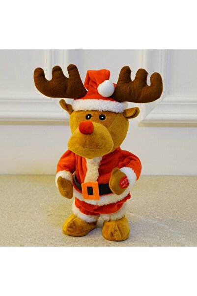 HOFF Figurină de Crăciun Ren Dansător, Hoff, Muzicală, Alimentată cu Baterii,...