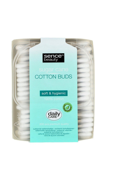 SENCE Betisoare urechi biodegradabile 100% Vegane, Sence, 200bucati